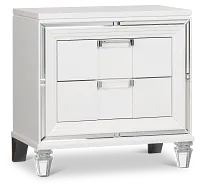 Vegas White Nightstand