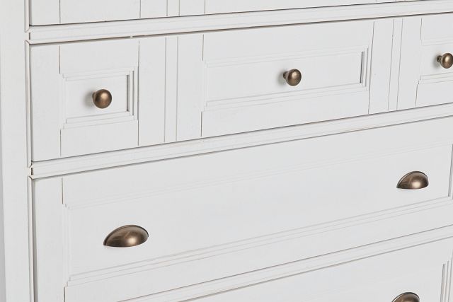 Heron Cove White Drawer Chest