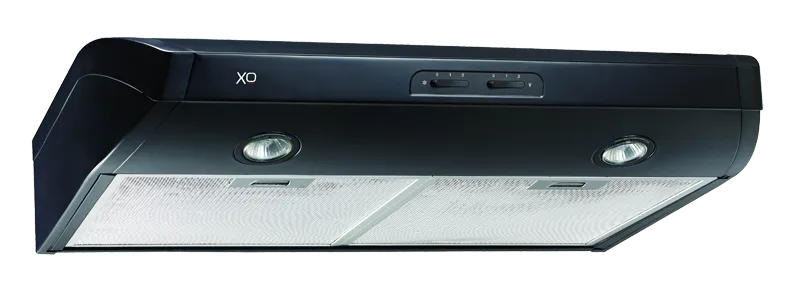 Xo Appliance 30 Series Black 30" Undercabinet Vent Hood