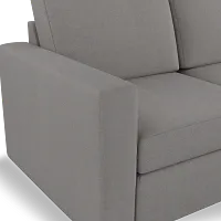 Citymod Light Gray Fabric 3-piece Modular Sofa