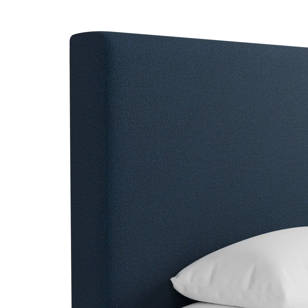 Grayton Elite Navy 54" Upholstered Platform Bed