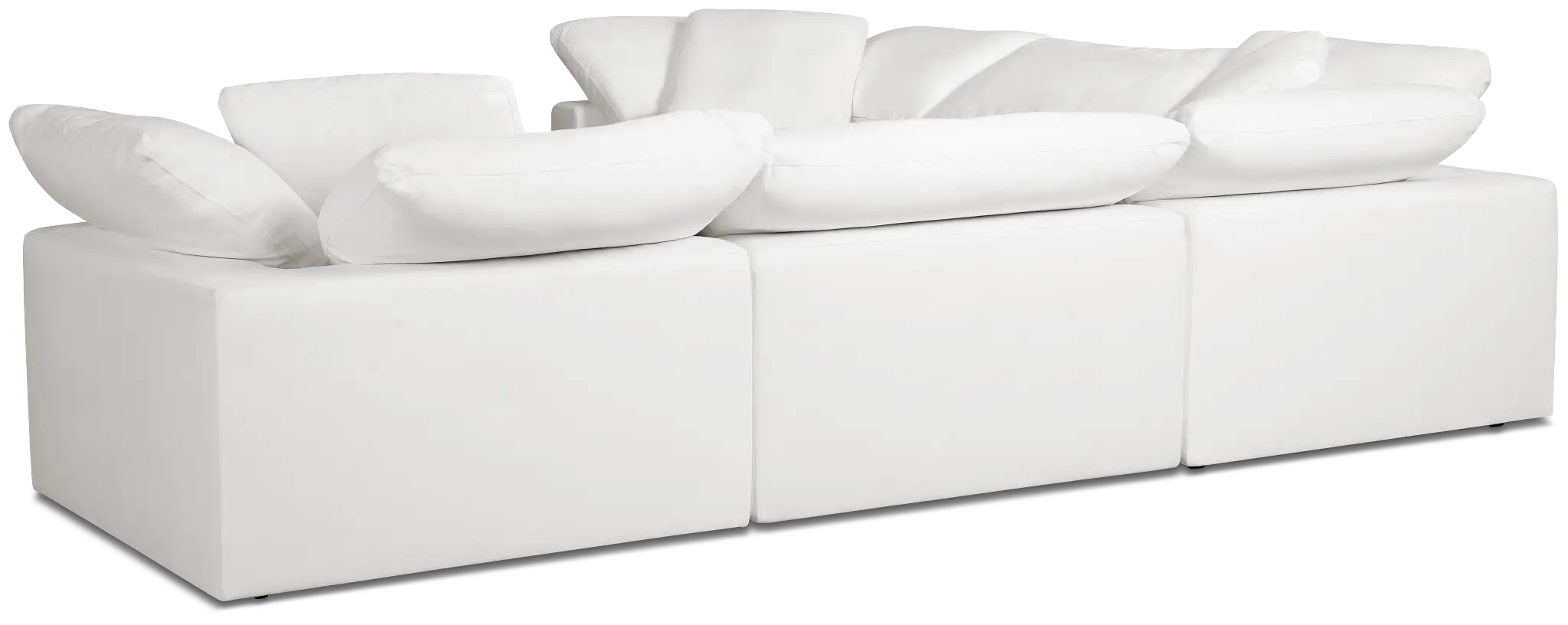 Nixon White Fabric 5-piece Modular Sectional Nixon White Fabric 5-piece Modular Sectional