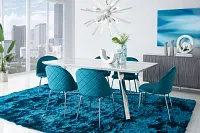 Allure Teal 8x11 Area Rug