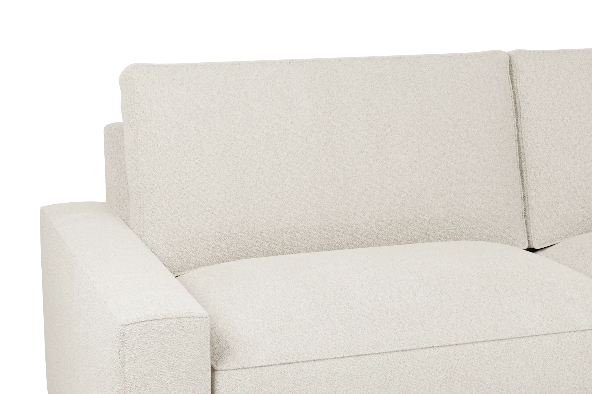 Edgewater Elite Ivory 96" Sofa W/ 2 Cushions