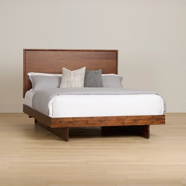 Bowery Dark Tone Platform Bed