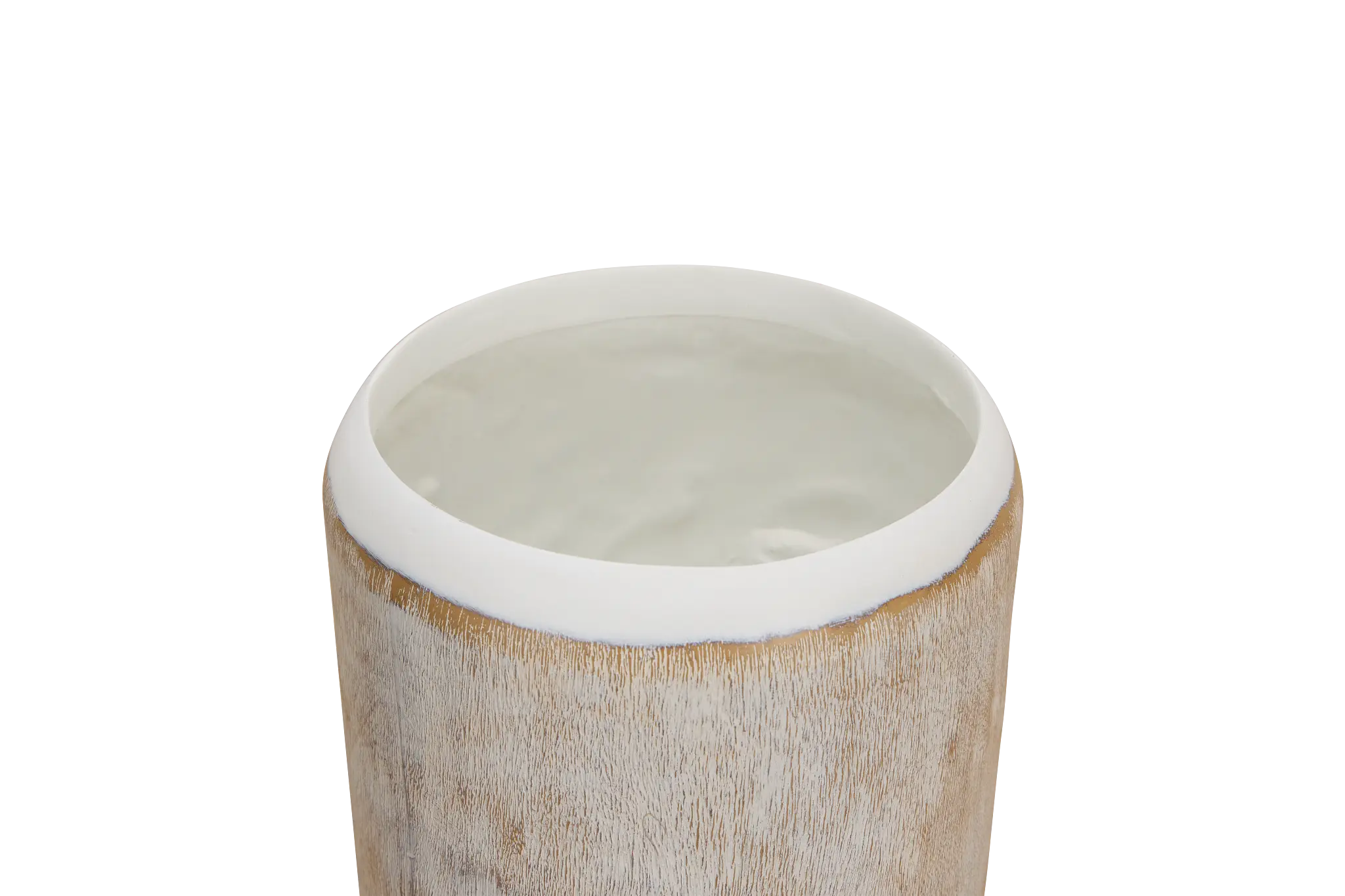 Carmine White Vase Carmine White Vase