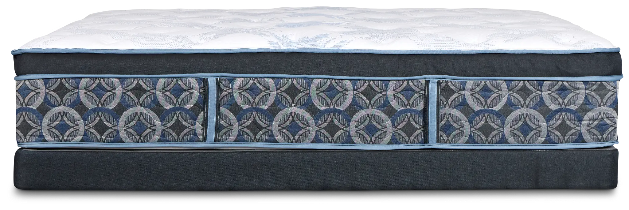 Perfect Sleeper Bay City Plush Low-profile Mattress Set Perfect Sleeper Bay City Plush Low-profile Mattress Set