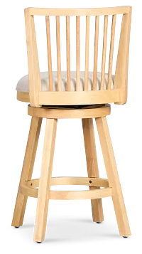 Porter Light Tone Fabric Adjustable Upholstered Swivel Barstool