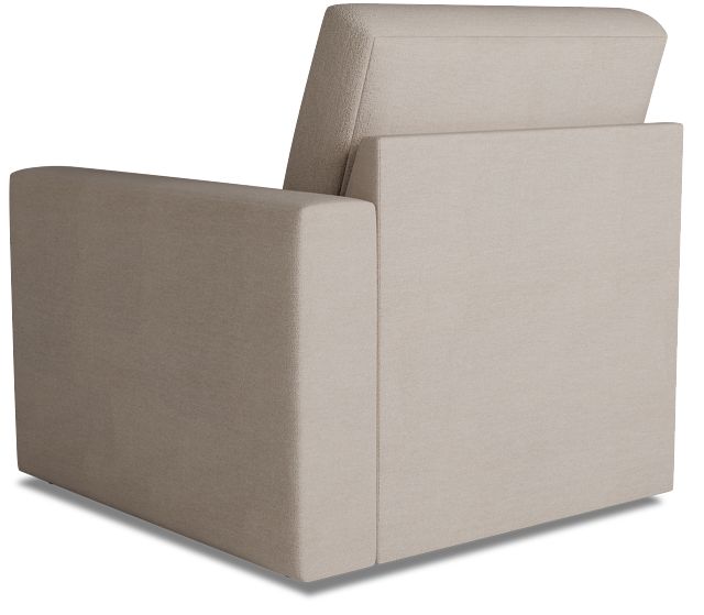 Citymod Beige Fabric Right Chair