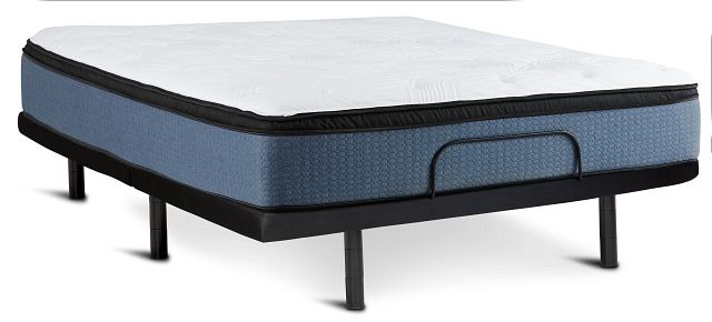 Kevin Charles Daytona Plush Deluxe Adjustable Mattress Set