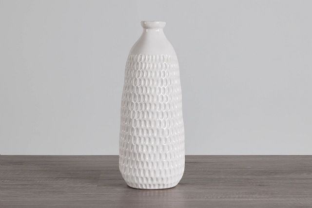 Celia White Large Vase