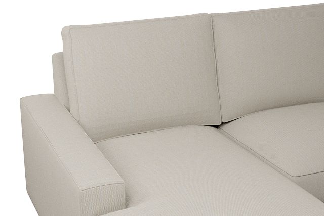 Edgewater Peyton Beige Large Left Chaise Sectional