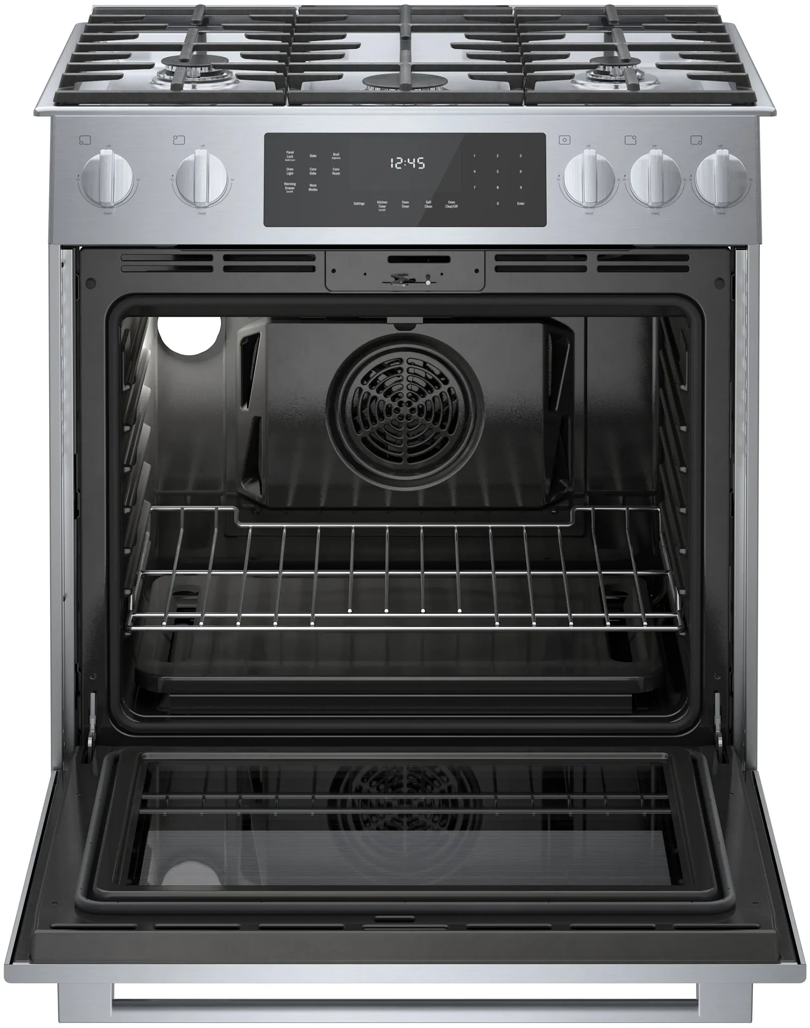 Bosch 800 Series Stainless Steel 30" Gas Range