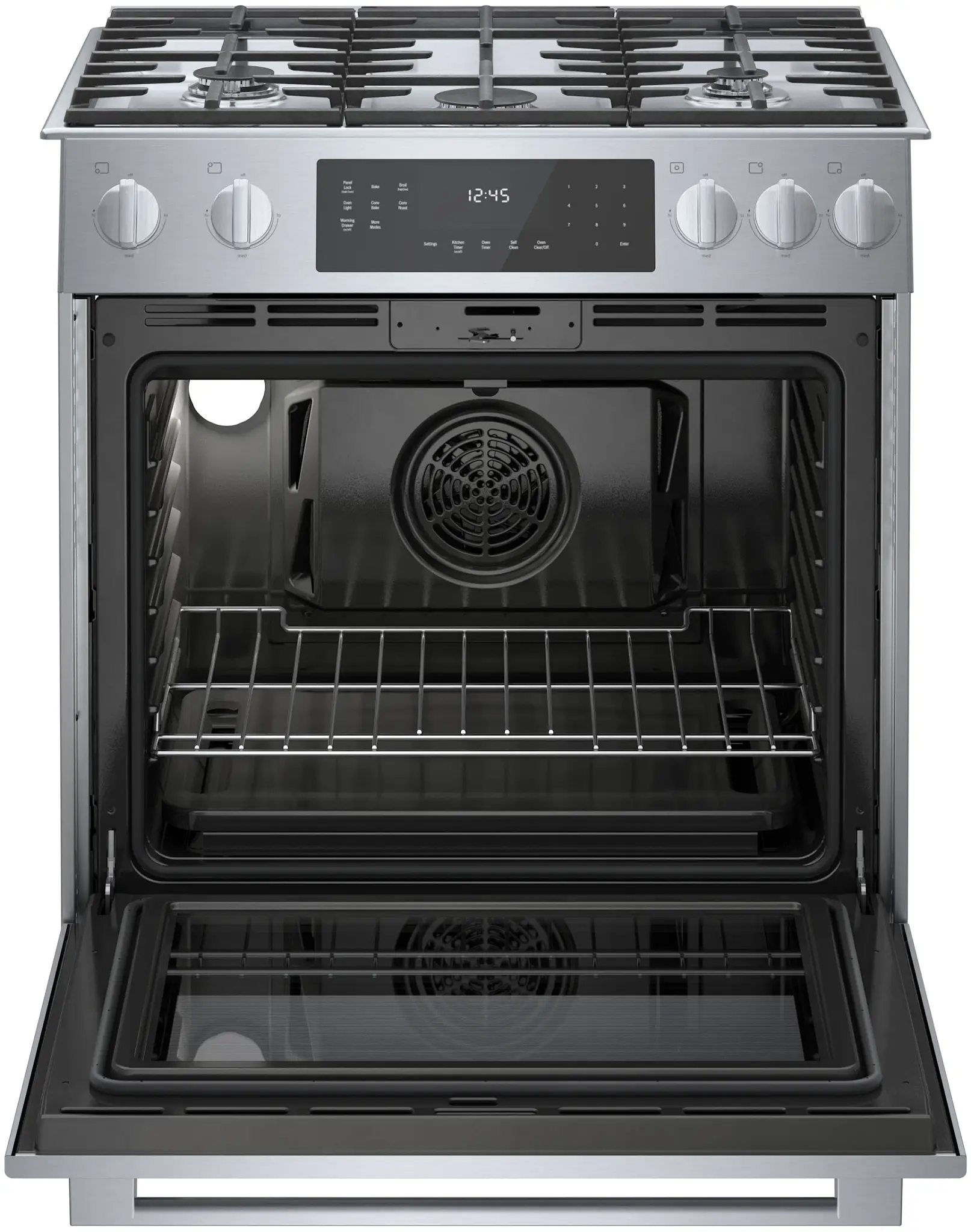 Bosch 800 Series Stainless Steel 30" Gas Range Bosch 800 Series Stainless Steel 30" Gas Range