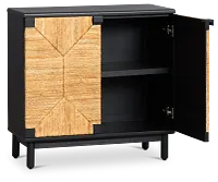 Kate Black Two-door Cabinet