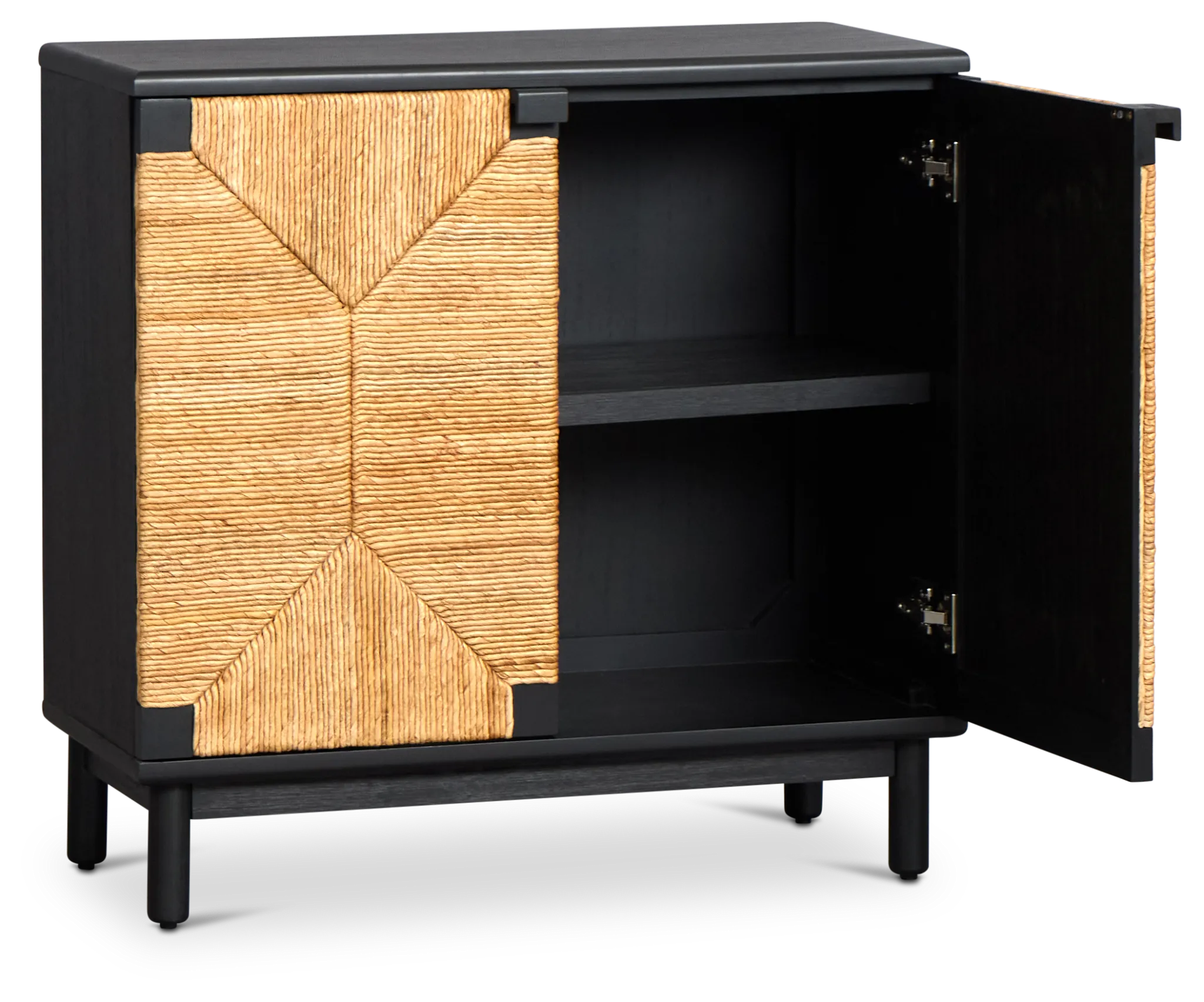 Kate Black Two-door Cabinet