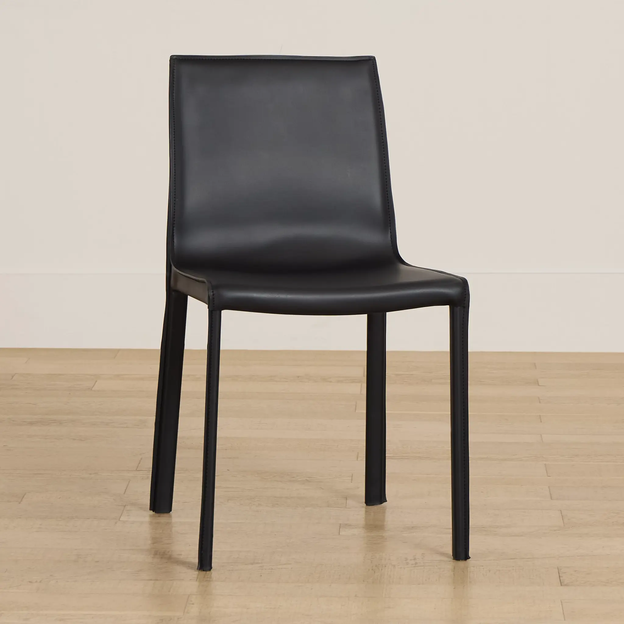 Lagos Black Upholstered Side Chair Lagos Black Upholstered Side Chair