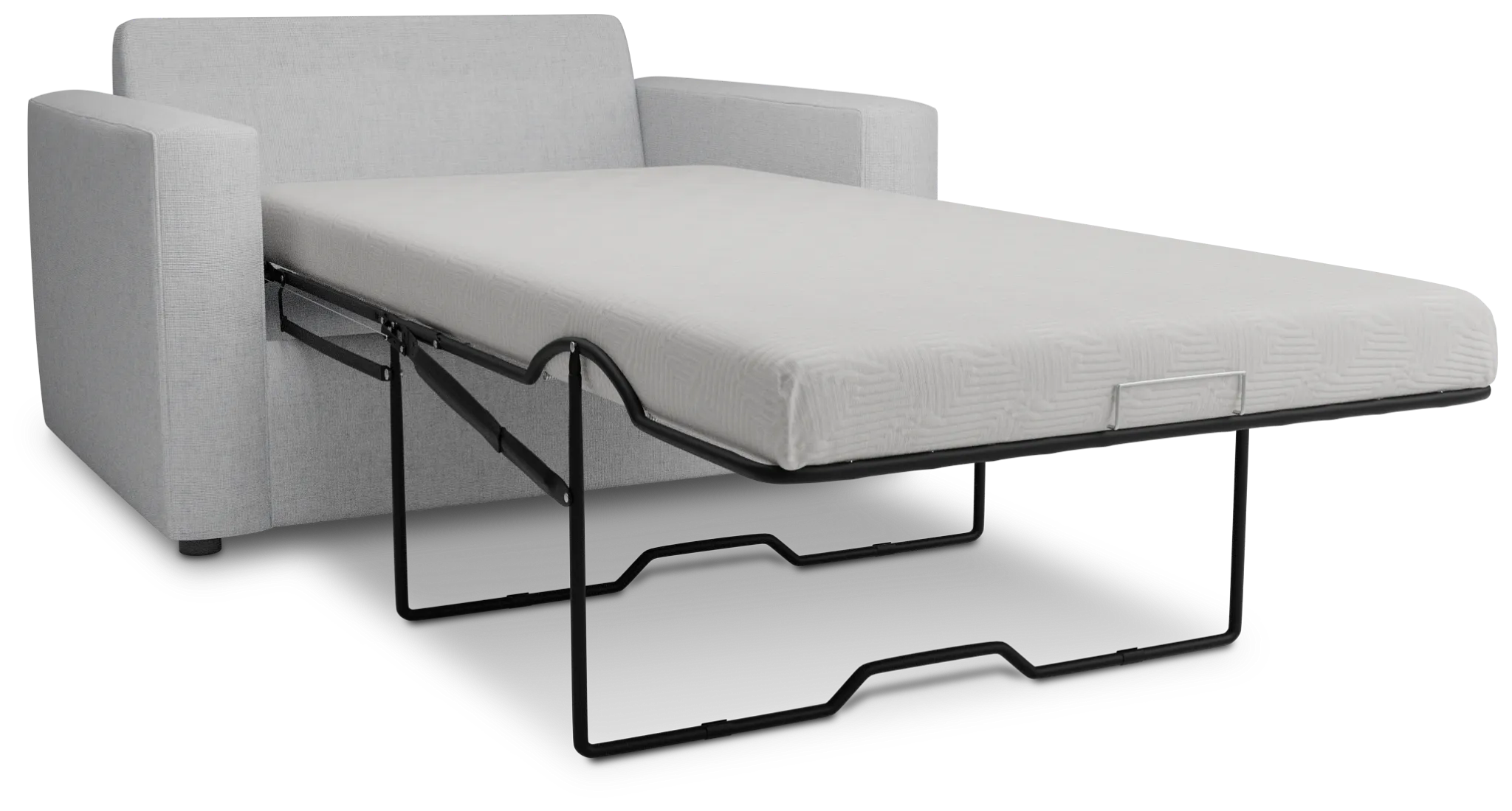 Siesta Delray Pewter Fabric Cooling Memory Foam Sleeper