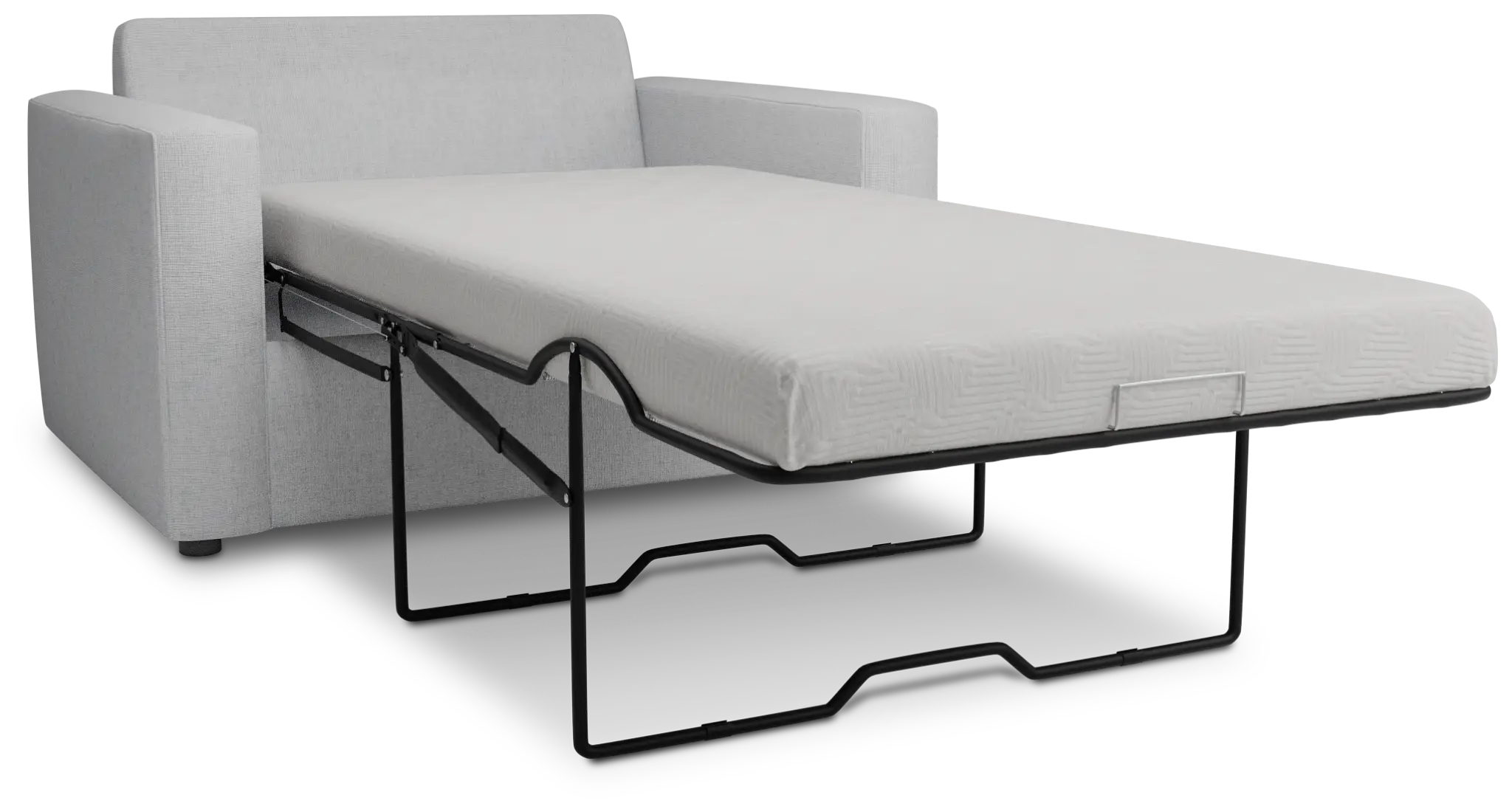 Siesta Delray Pewter Fabric Cooling Memory Foam Sleeper Siesta Delray Pewter Fabric Cooling Memory Foam Sleeper