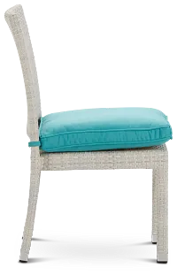 Bahia Dark Teal Side Chair