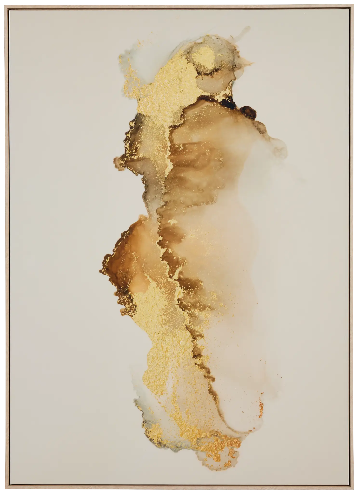 Dylan Gold Framed Canvas Wall Art Dylan Gold Framed Canvas Wall Art