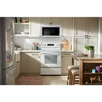 Whirlpool 5030 Series White Electric Range