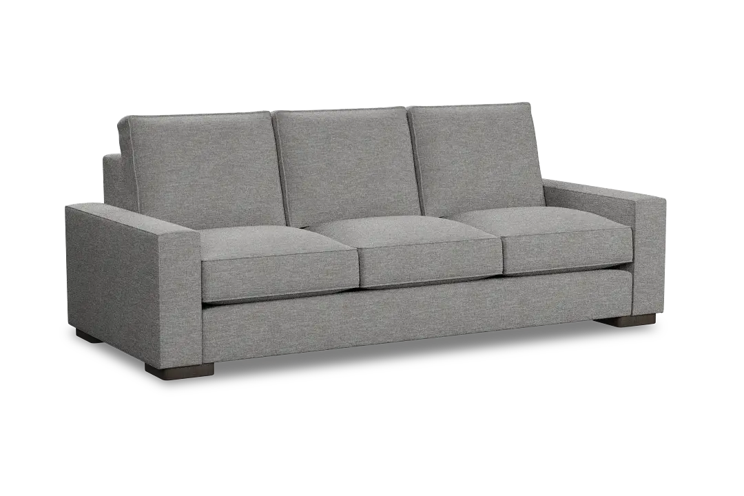 Edgewater Victory Gray 96" Sofa W/ 3 Cushions Edgewater Victory Gray 96" Sofa W/ 3 Cushions