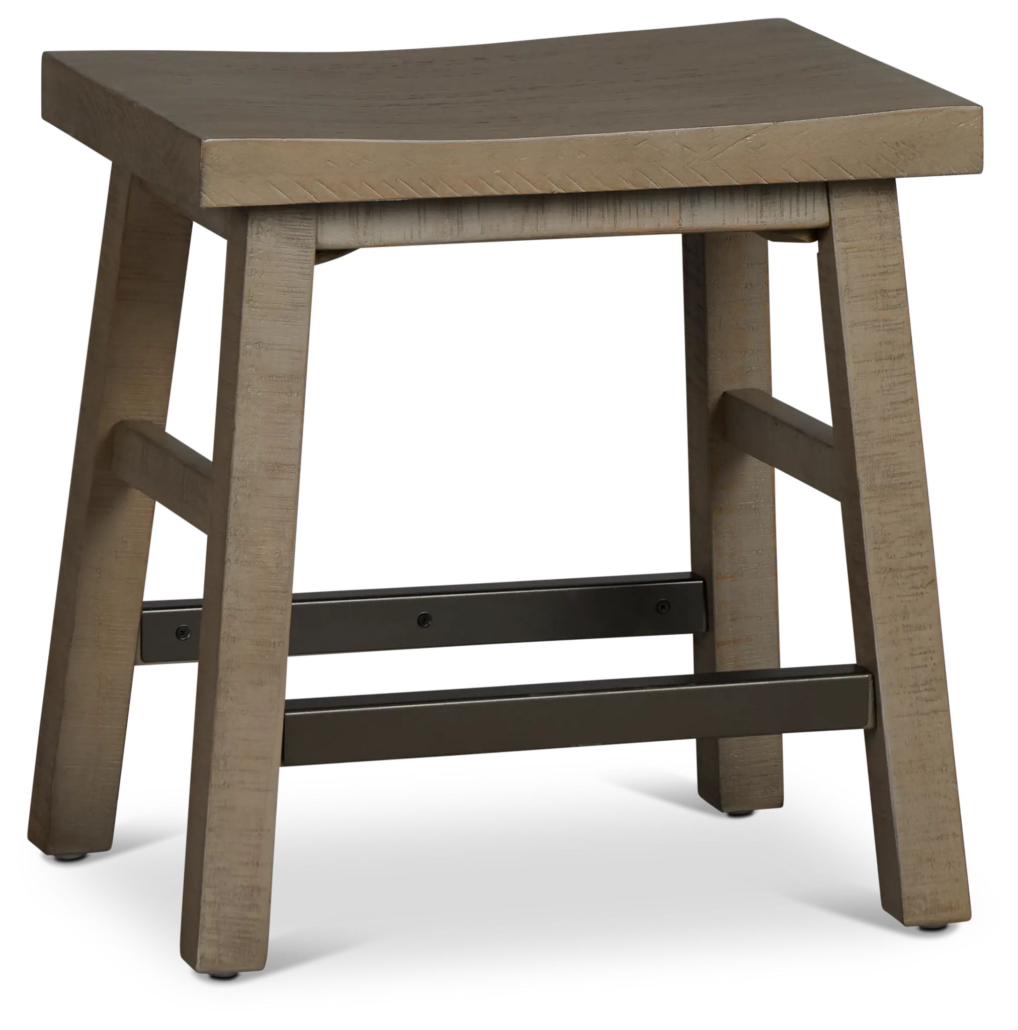 Heron Cove Light Tone Curved Stool Heron Cove Light Tone Curved Stool