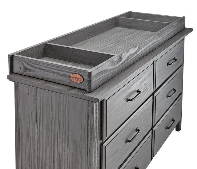 Willowbrook Gray Dresser With Changing Top