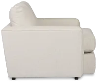 Brantley Light Beige Fabric Oversized Chair