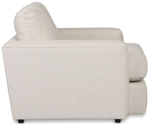 Brantley Light Beige Fabric Oversized Chair