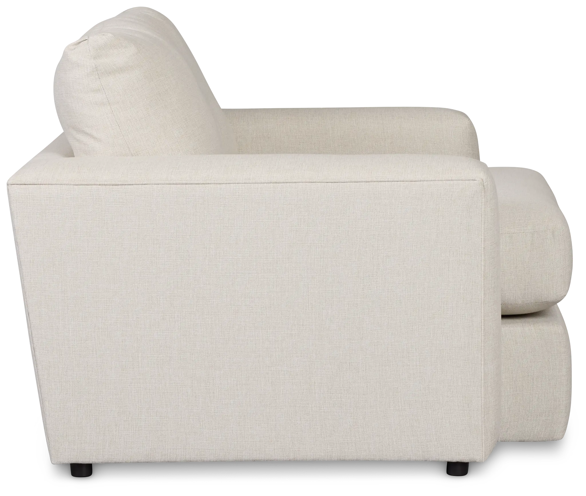 Brantley Light Beige Fabric Oversized Chair Brantley Light Beige Fabric Oversized Chair