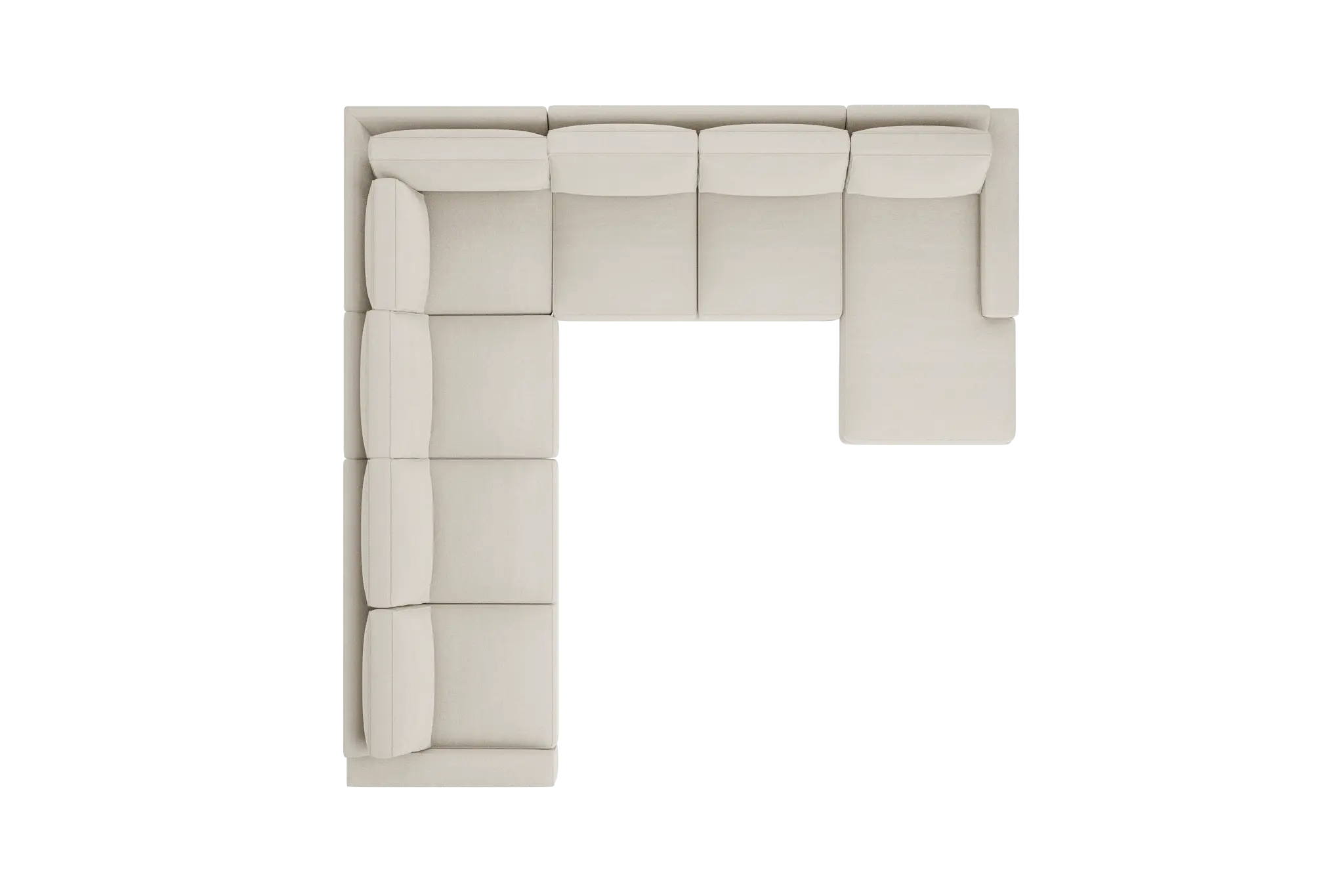 Edgewater Elite Ivory Large Right Chaise Sectional Edgewater Elite Ivory Large Right Chaise Sectional