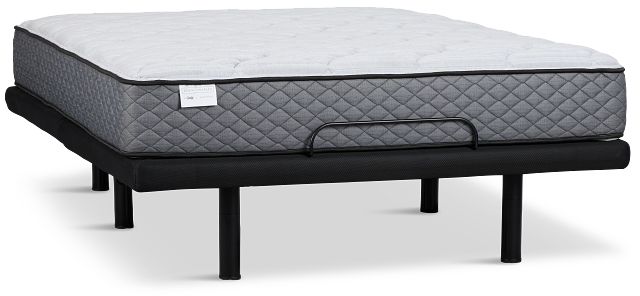 Kevin Charles By Sealy Essential Medium Elite Adjustable Mattress Set