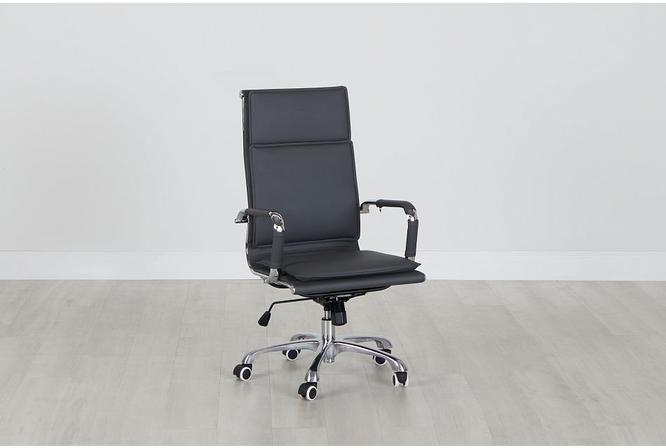 Arvada Gray Uph Desk Chair, bed_Size (0)