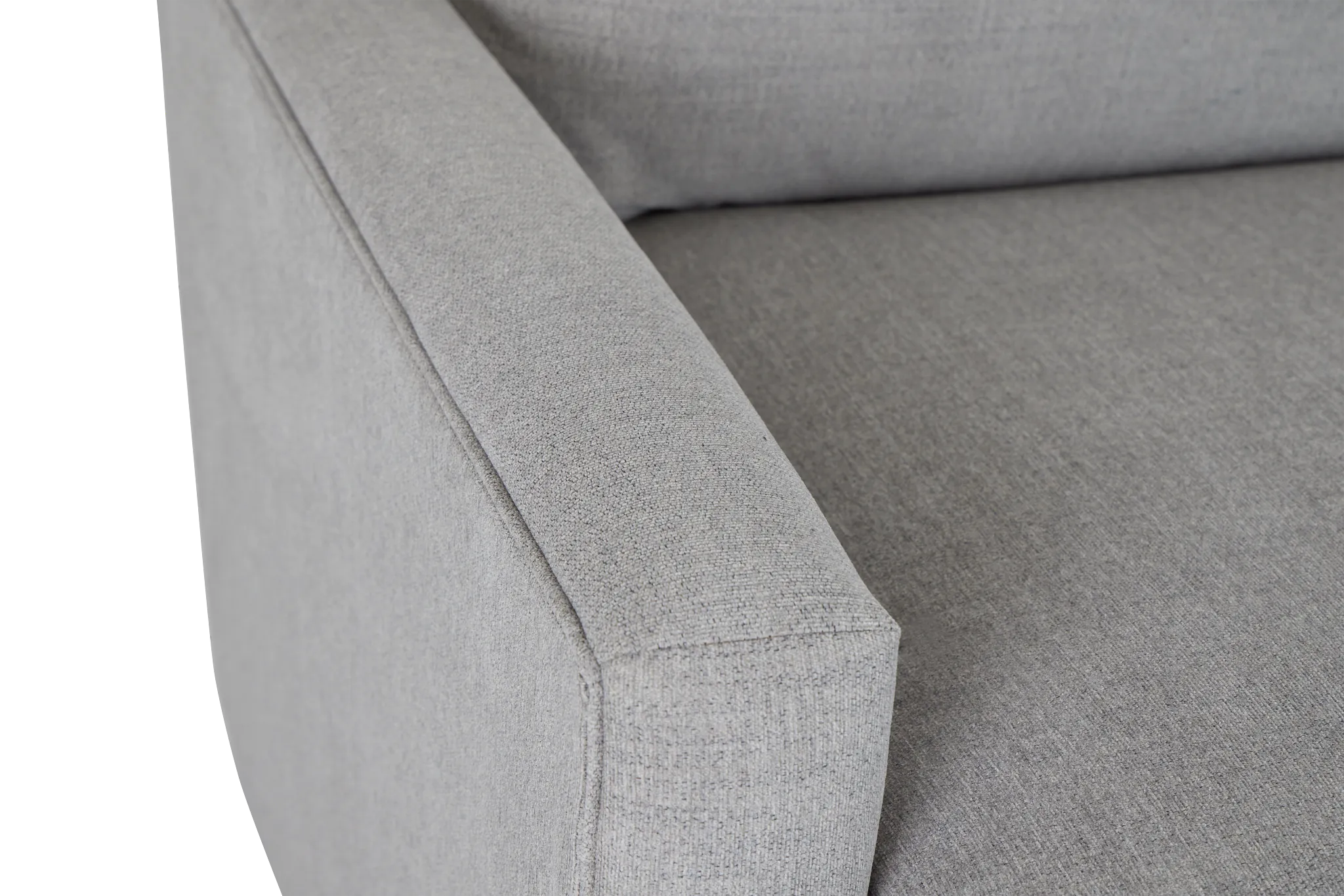 Noah Gray Fabric Right Chaise Sectional