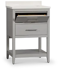 Alden Gray 24" Single Bathroom Vanity