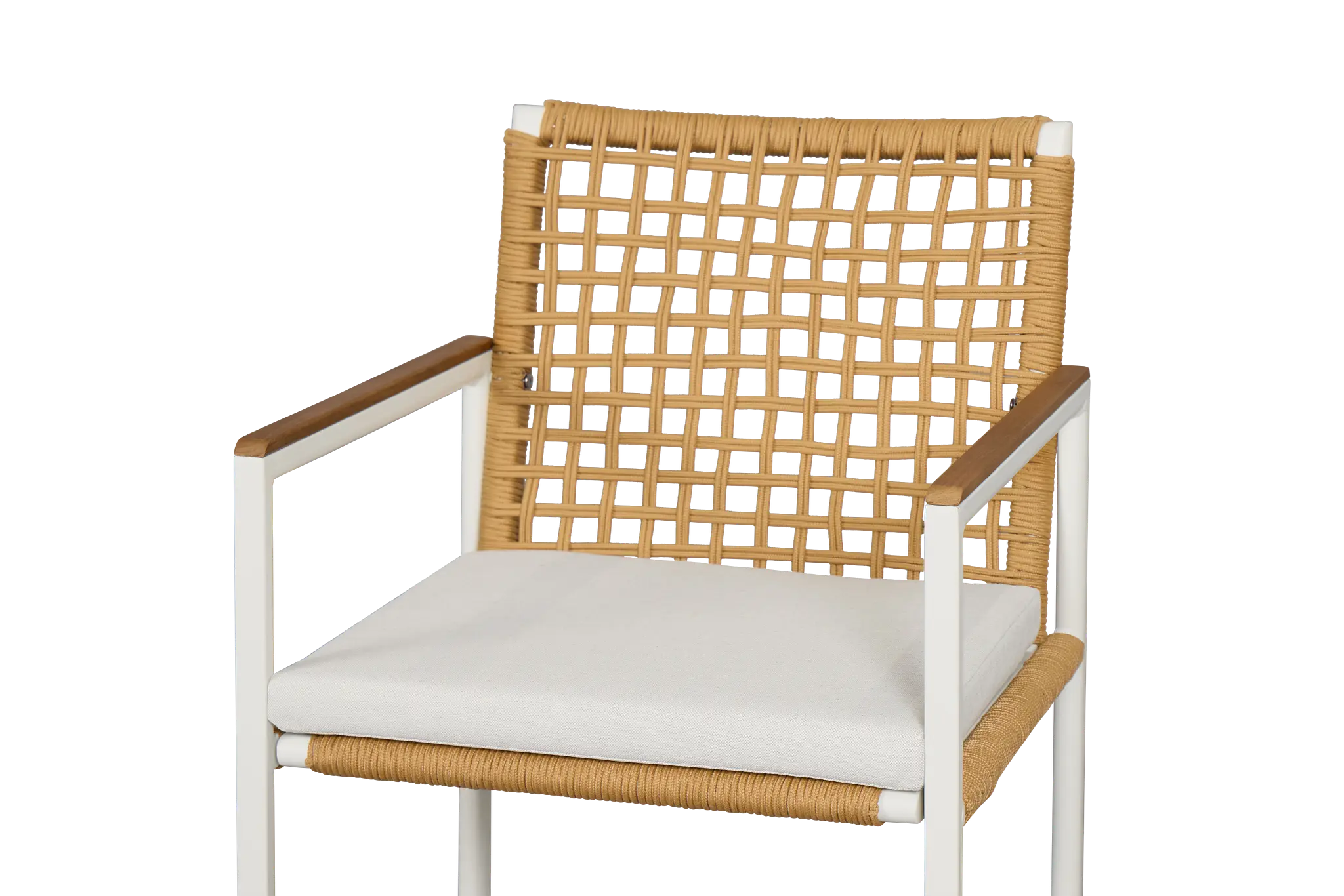 Sunrise White Teak Arm Chair Sunrise White Teak Arm Chair
