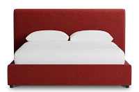 Grayton Elite Red 44" Upholstered Platform Bed