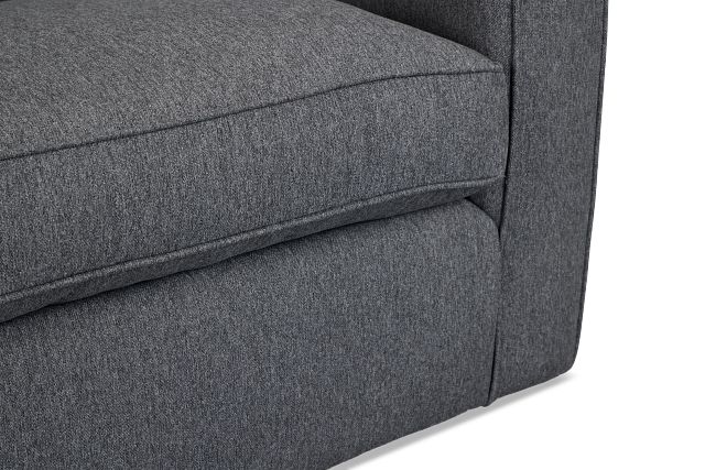 Siesta Delray Dark Gray Fabric Chair