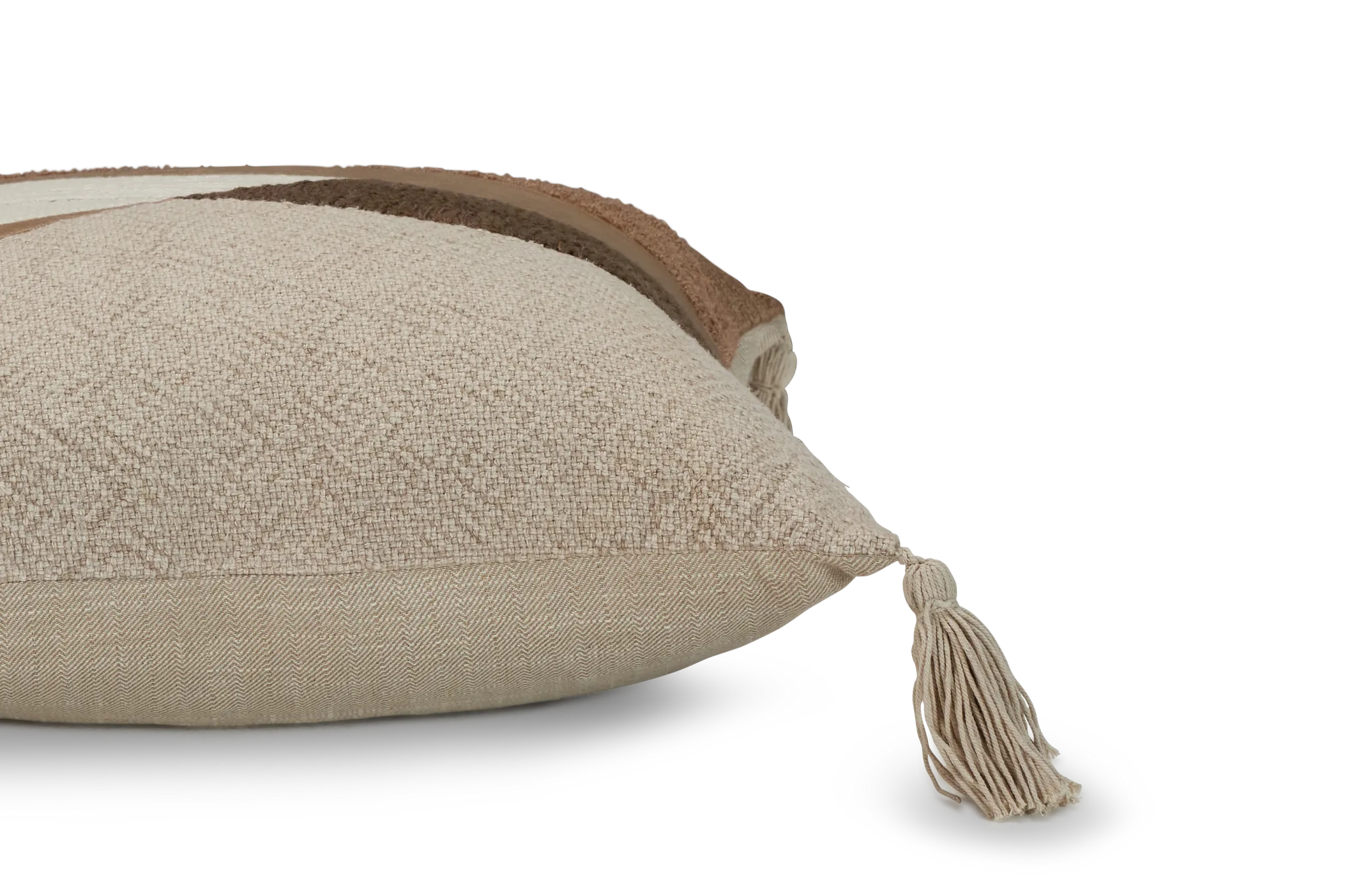 Carvan Beige 18" Accent Pillow