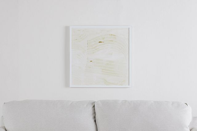 Myra White Framed Wall Art