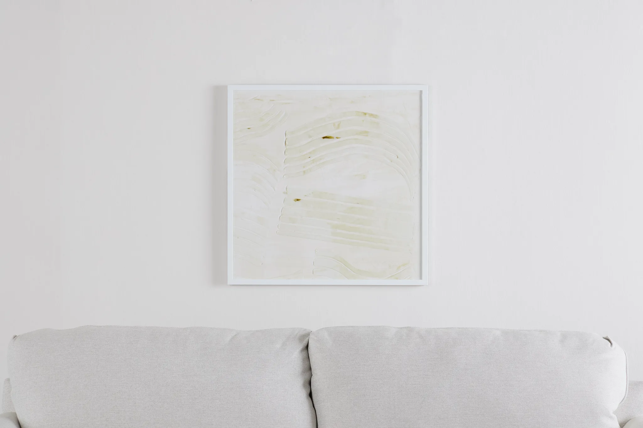 Myra White Framed Wall Art