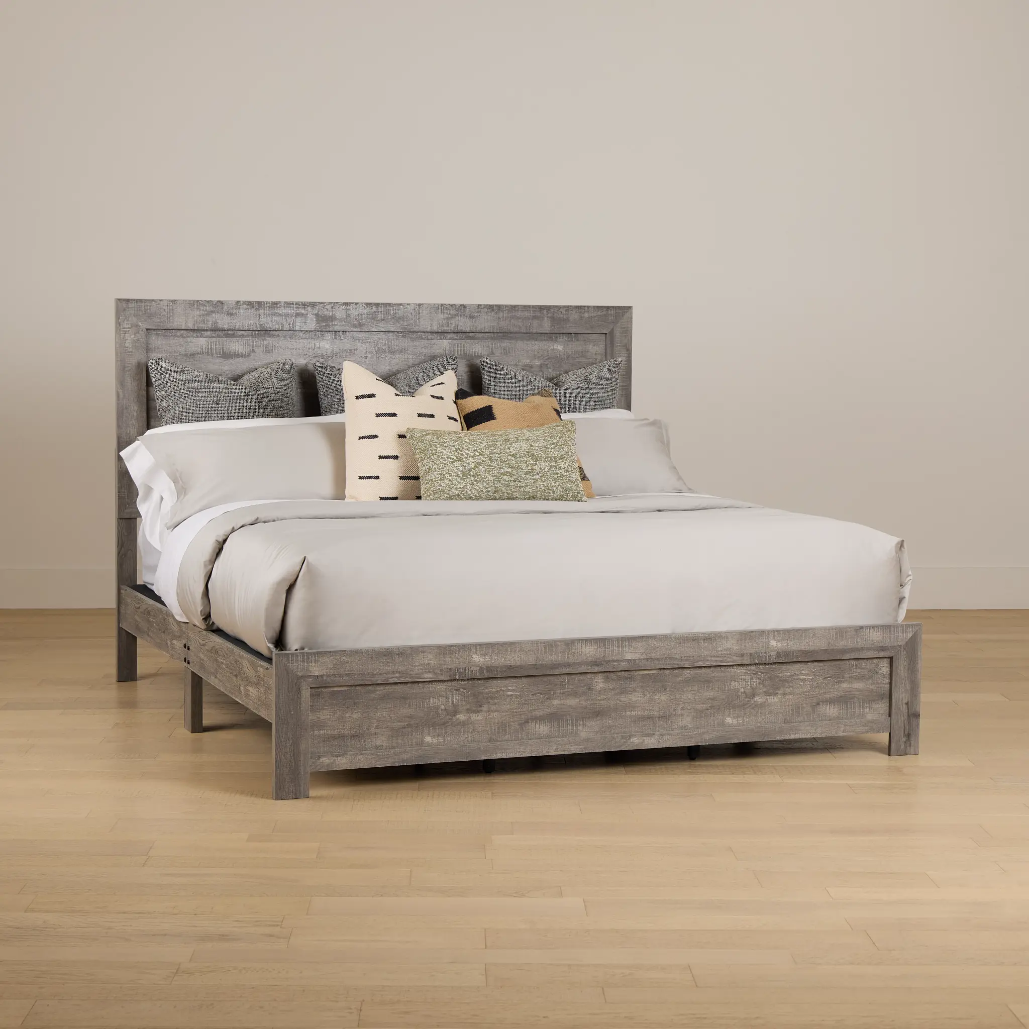 Ollie Gray Panel Bed Ollie Gray Panel Bed