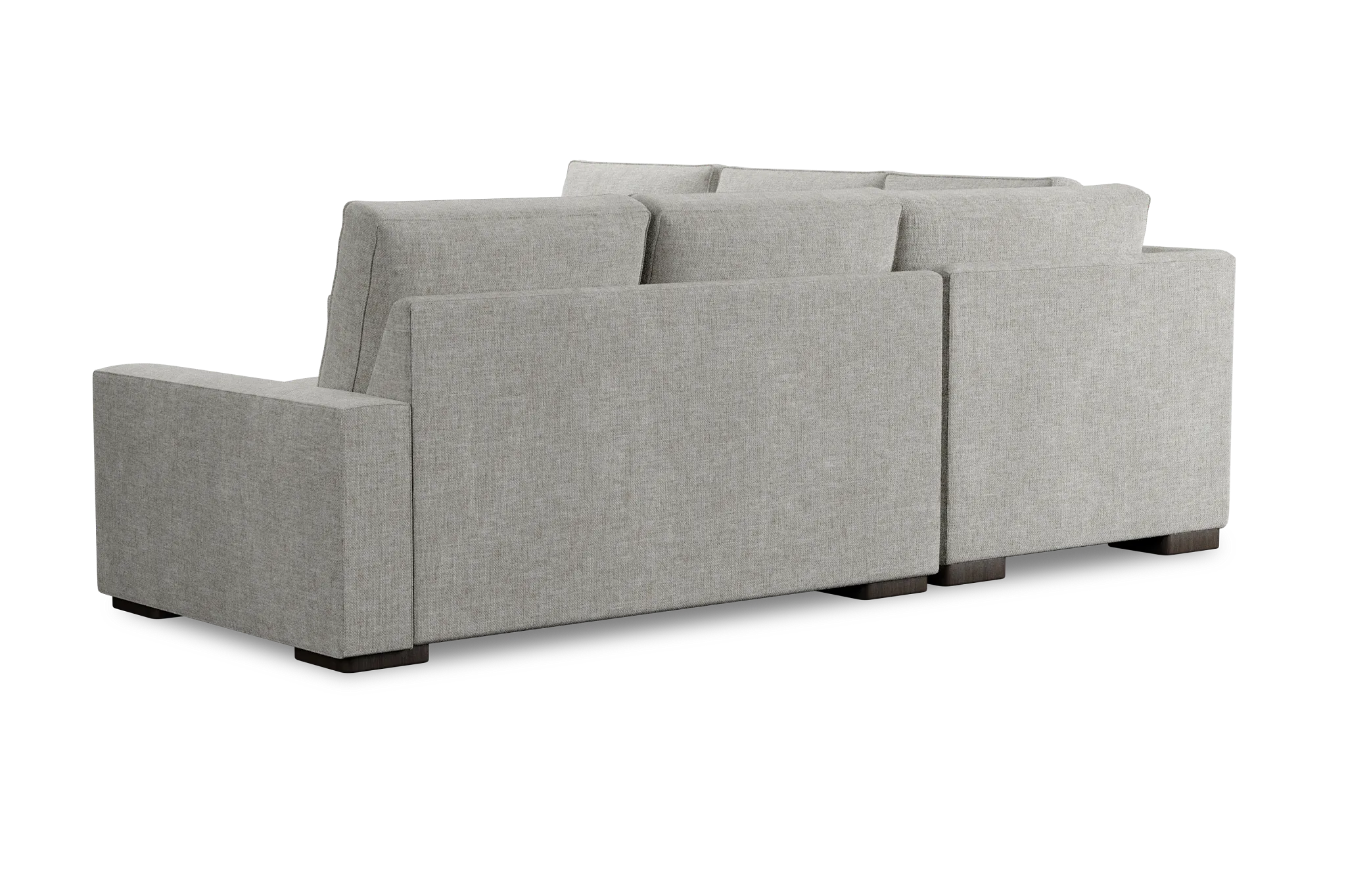 Edgewater Elevation Khaki Small Two-arm Sectional