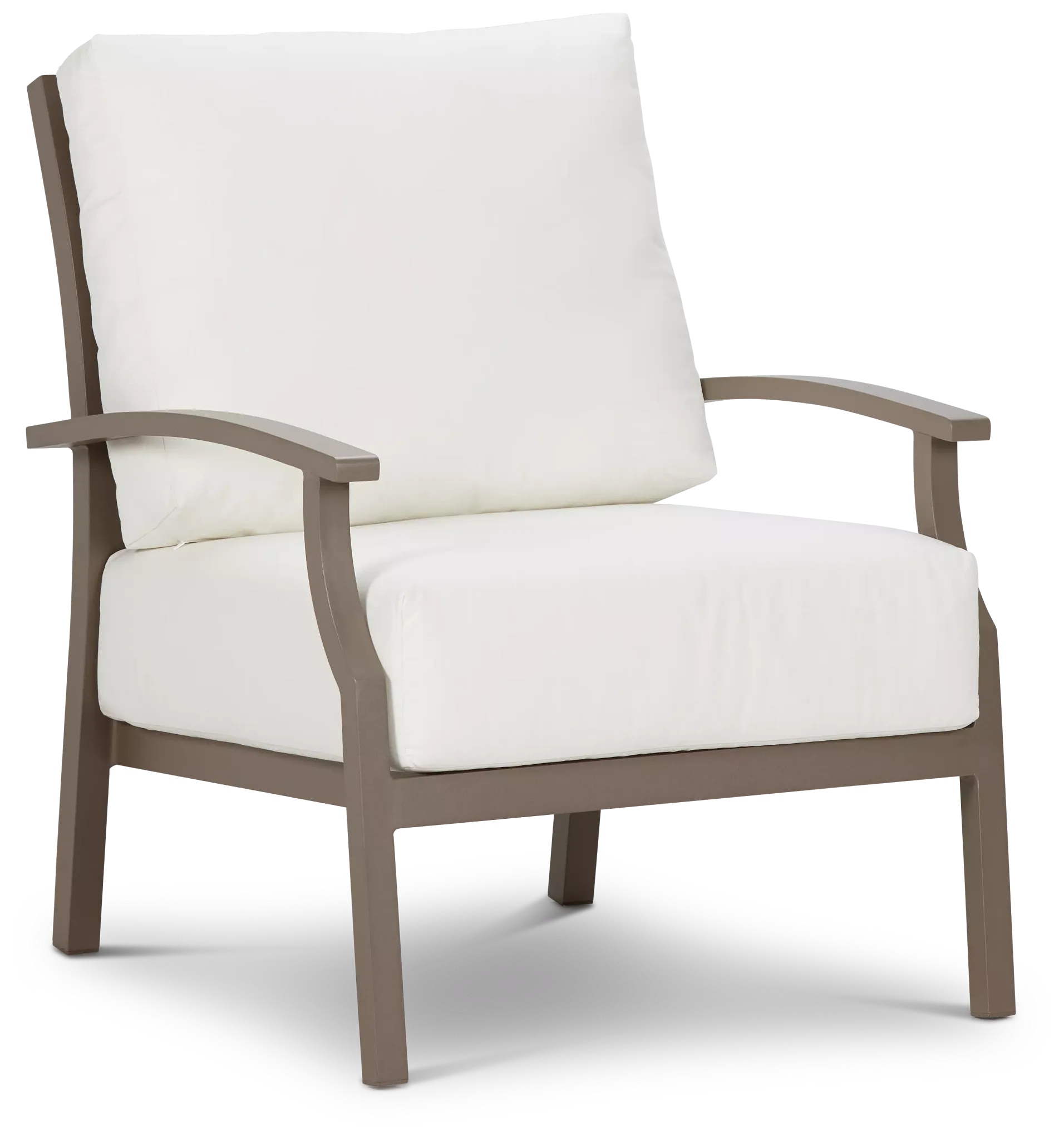 Raleigh White Aluminum Chair