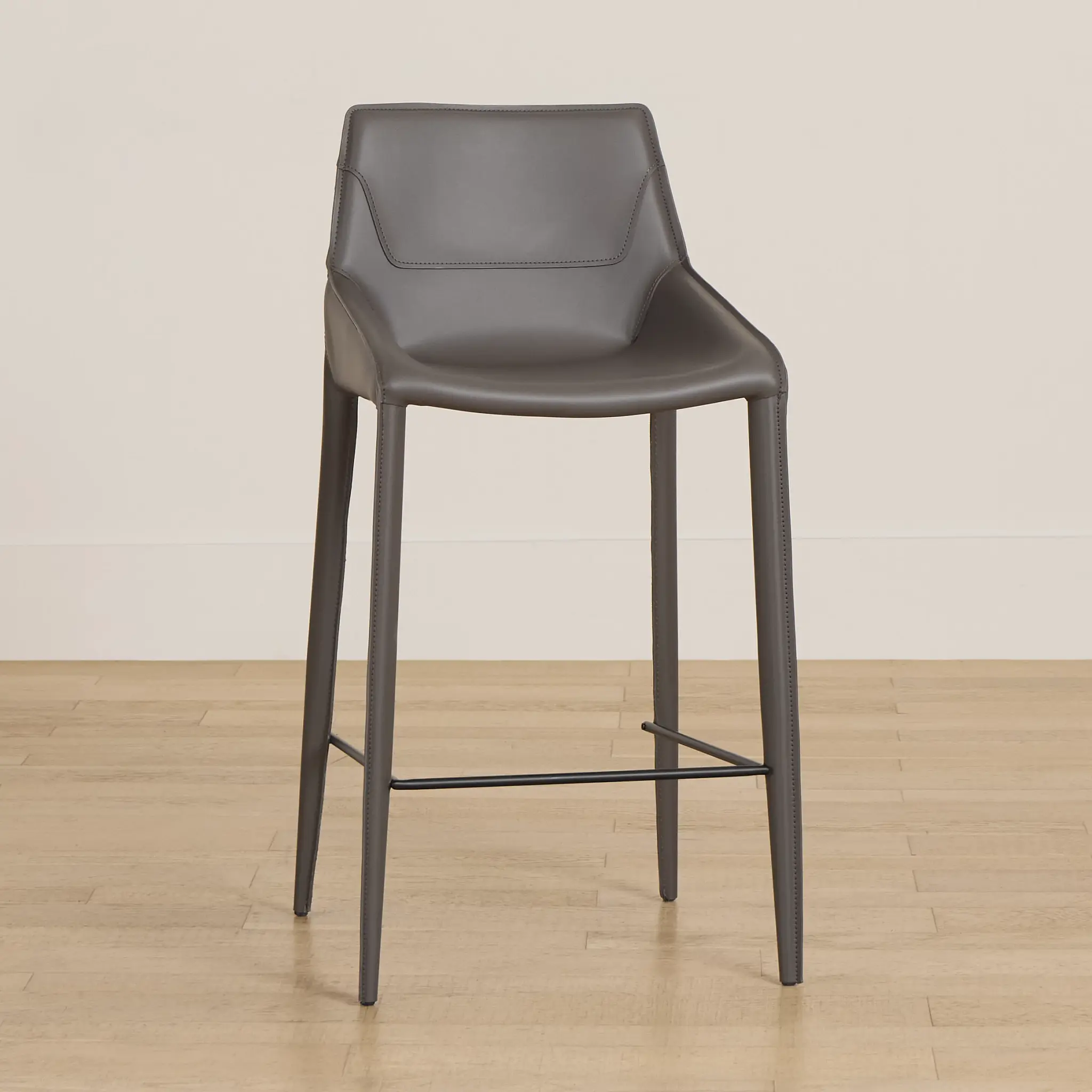 Wakefield Gray 27" Upholstered Barstool Wakefield Gray 27" Upholstered Barstool
