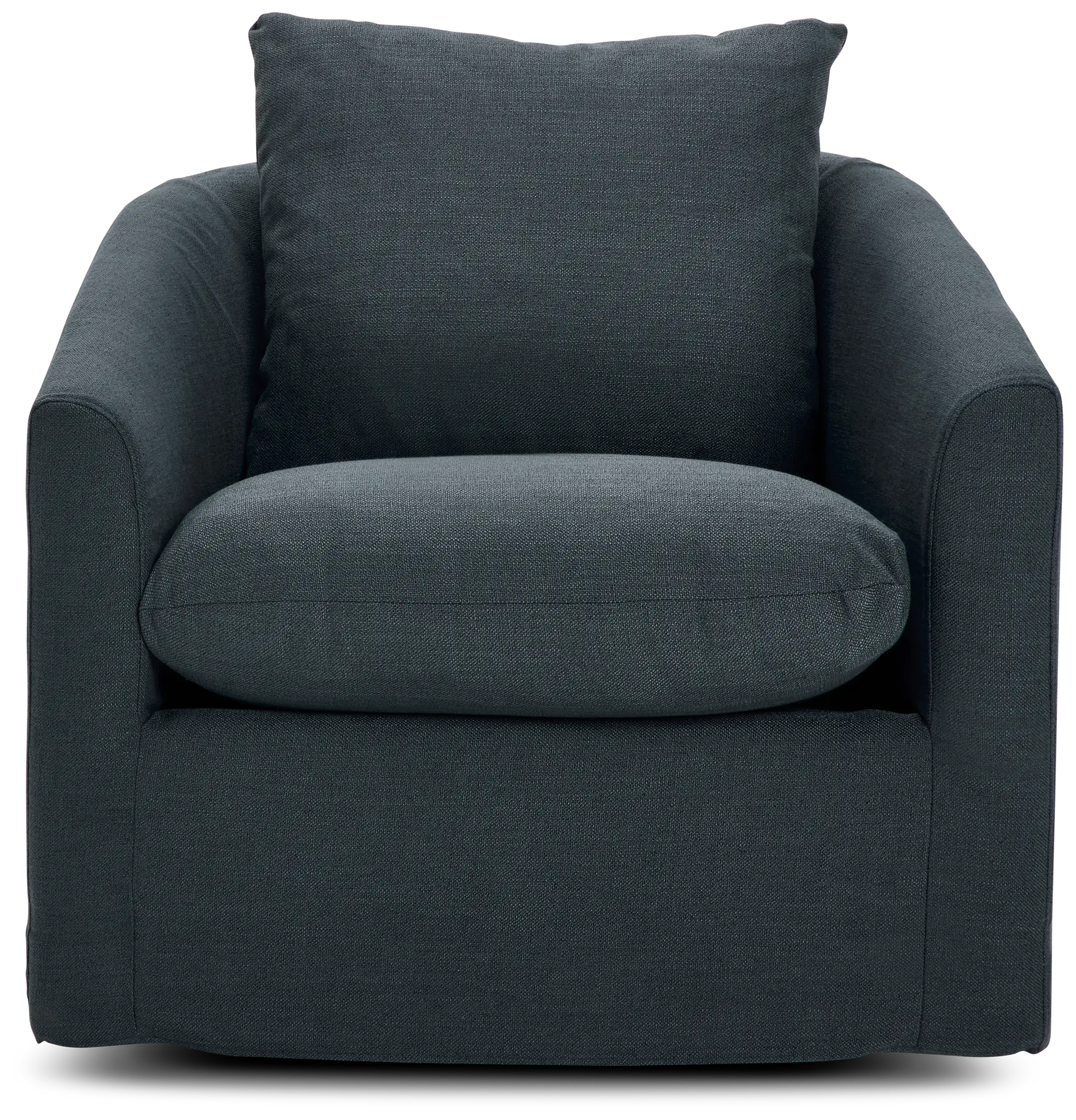 Willow Navy Fabric Swivel Chair Willow Navy Fabric Swivel Chair