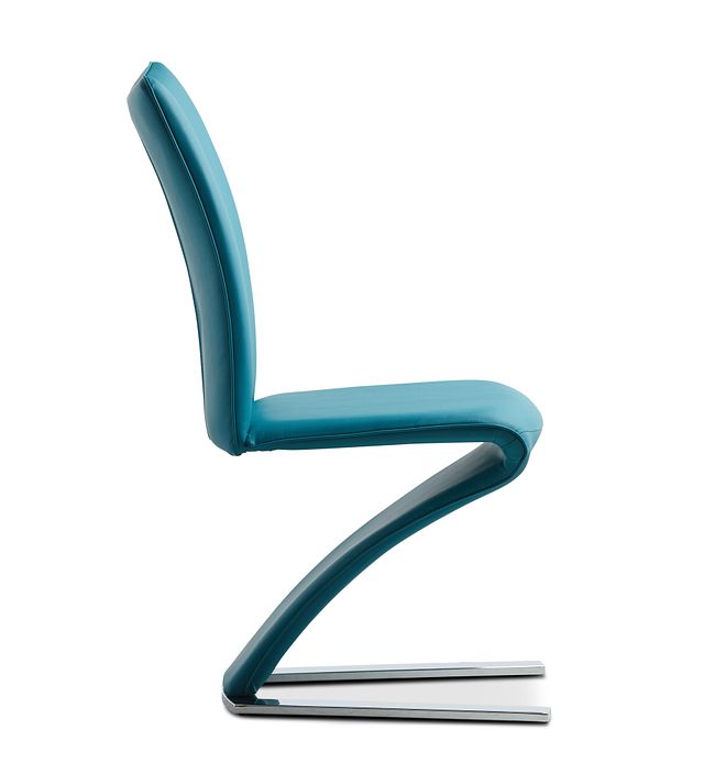 Catalina Teal Upholstered Side Chair (2)