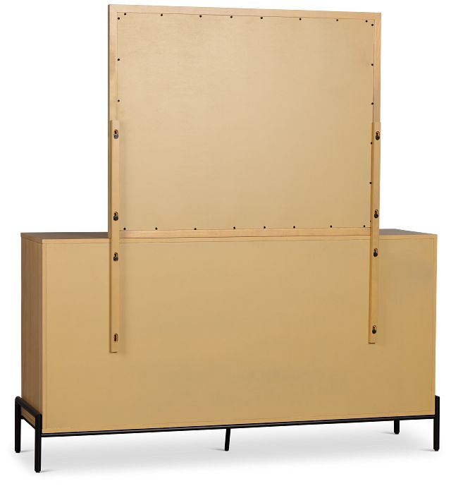 Highland Light Tone Dresser & Mirror